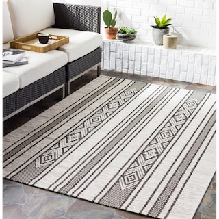 Livabliss Tansy Indoor/ Outdoor Nordic Stripe Area Rug