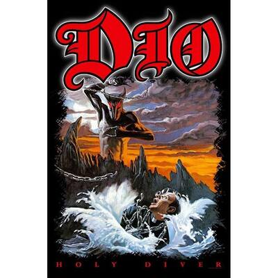 Dio Holy Diver Art Poster - 24 x 36 Inch