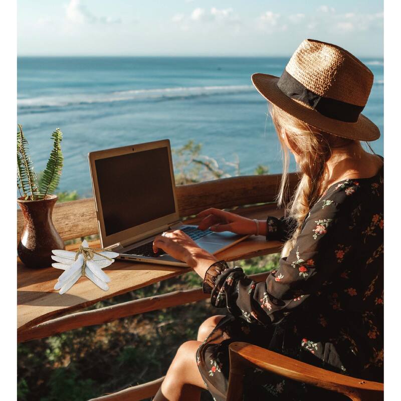 CoTa Global Resin Starfish Collection - White, Orange, and Turquoise