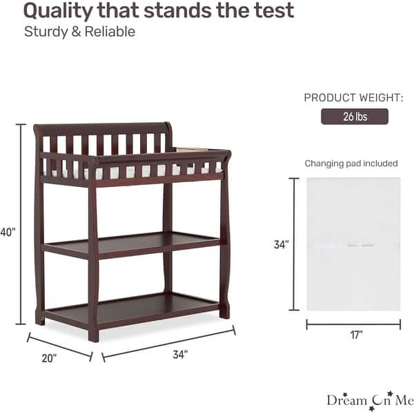 Dream On Me Ashton Changing table