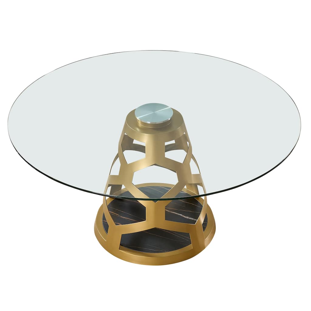 Davee Furnture Dining Table - 59*59*30 inches