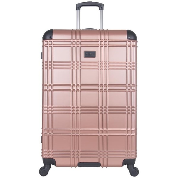 rose gold lightweight suitcase