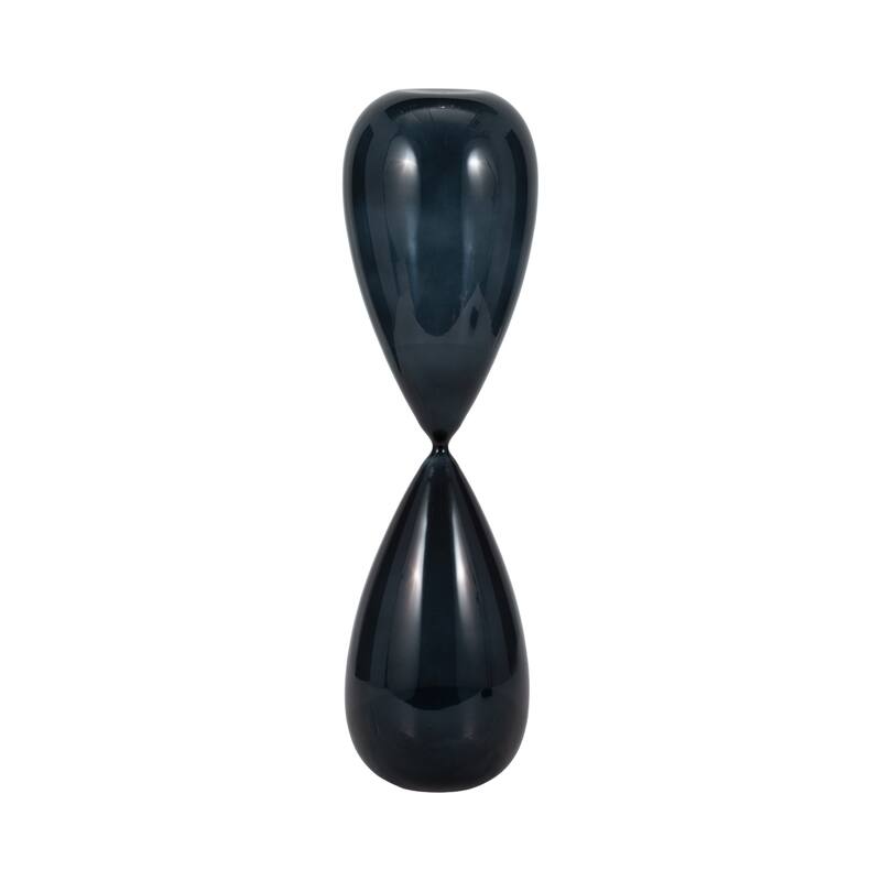 Contemporary Hourglass Sculpture for Home Decor - Stylish Decorative Object
