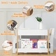 preview thumbnail 18 of 18, Kids Art Table and Chair Set, 3 in 1 Activity Table with 2 Chairs