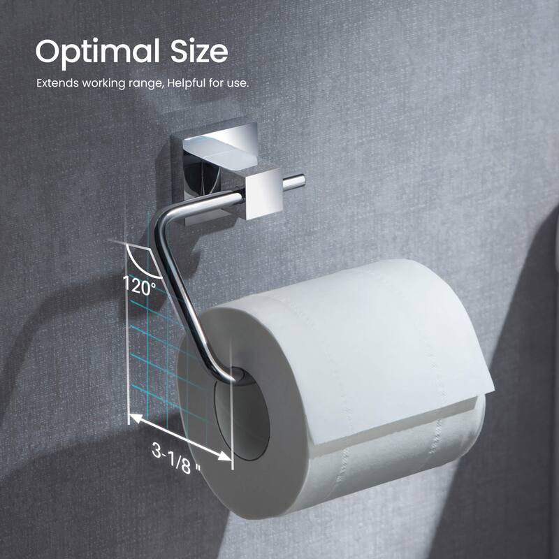 Cube 4-Piece Bathroom Hardware Set