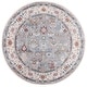 preview thumbnail 107 of 112, SAFAVIEH Lauren Ralph Lauren Lefka Rug 6'7" Round - Grey Blue/Ivory - Round
