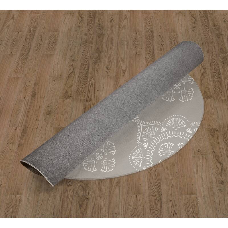 BOHO SHELL CLOUD Area Rug By Kavka Designs Bed Bath & Beyond 38254784