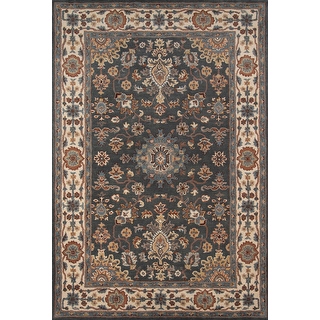 Momeni Tudor Hand Tufted Wool Traditional Area Rug - Bed Bath & Beyond ...