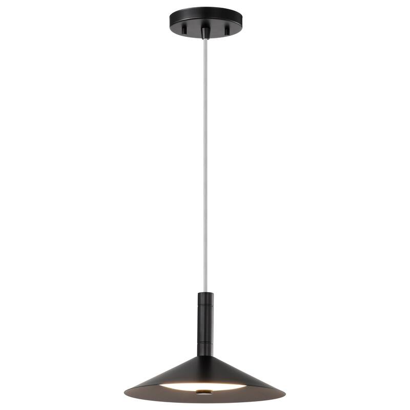 Corrine 10 Inch LED Pendant Matte Black 3K/4K/5K CCT Selectable - Matte Black