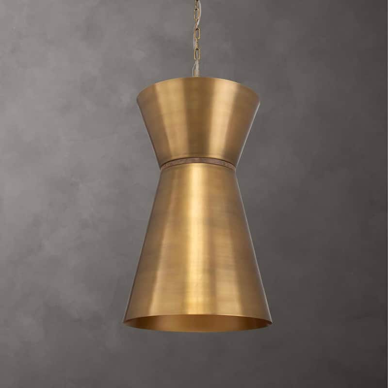 Uttermost Crocker Brass 1 Light Mini Pendant - N/A