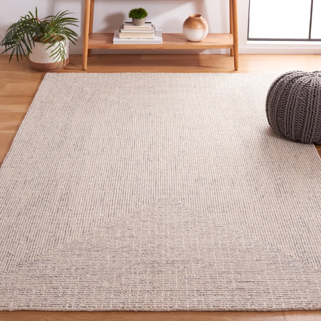 SAFAVIEH Handmade Abstract Cemile Modern Wool Rug