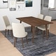 Even Modern Solid Wood Dining Table and Chair Set Dining Room Furniture ...