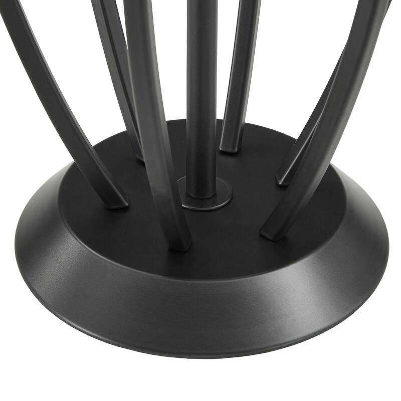 Paula Matte Black Finish Modern Table Lamp by iNSPIRE Q Modern