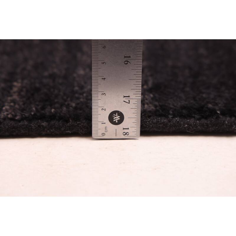 ECARPETGALLERY Hand-knotted Peshawar Ziegler Black, Blue Wool Rug - 4'10 x 6'8