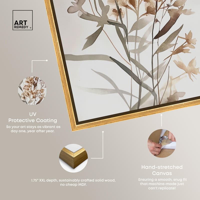 Meadow's Murmur II Canvas by Art Remedy