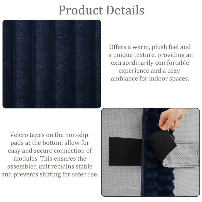 Modern Oversized plush Sofa Bed