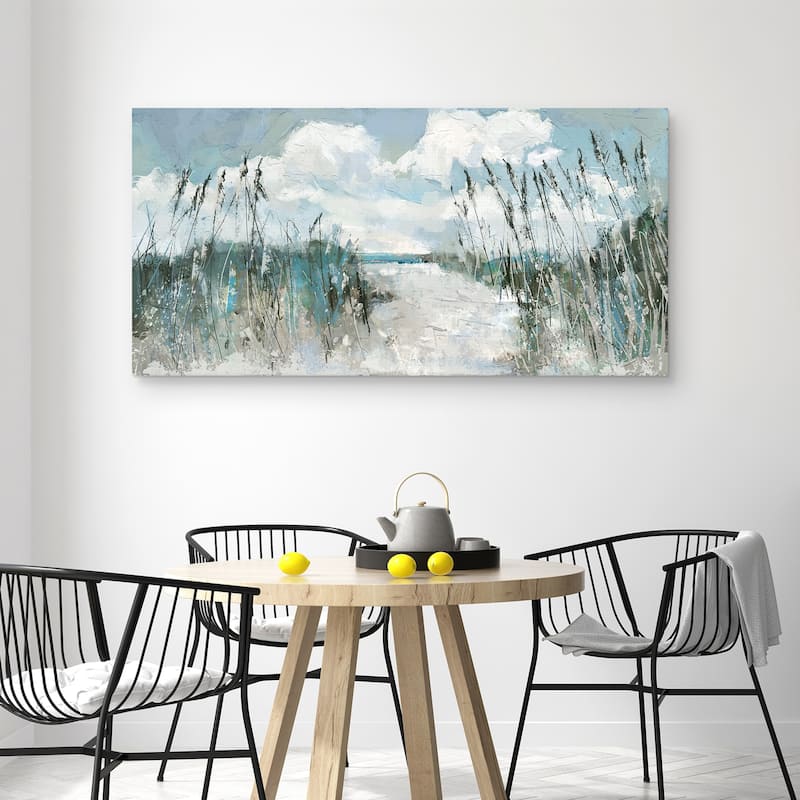 Beachfront Passage by Studio Arts Canvas Art Print