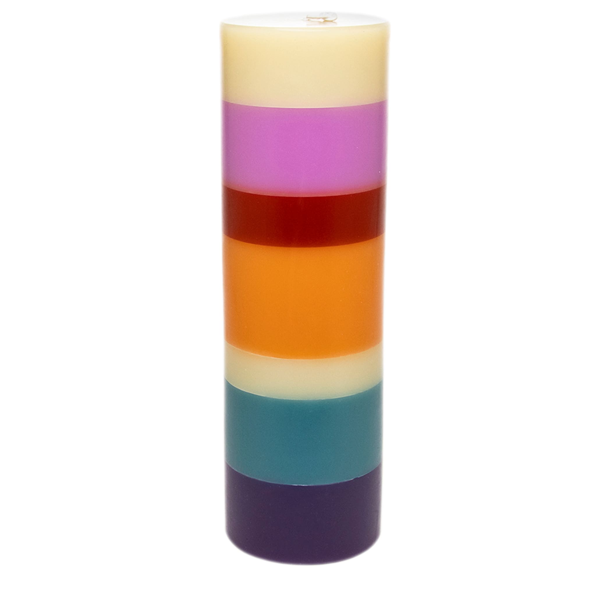 Missoni Flame Tall Totem Candle - 15.5 in