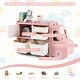 preview thumbnail 18 of 19, Costway Kids Toy Storage Organizer Toddler Playroom Furniture w/ - See Details