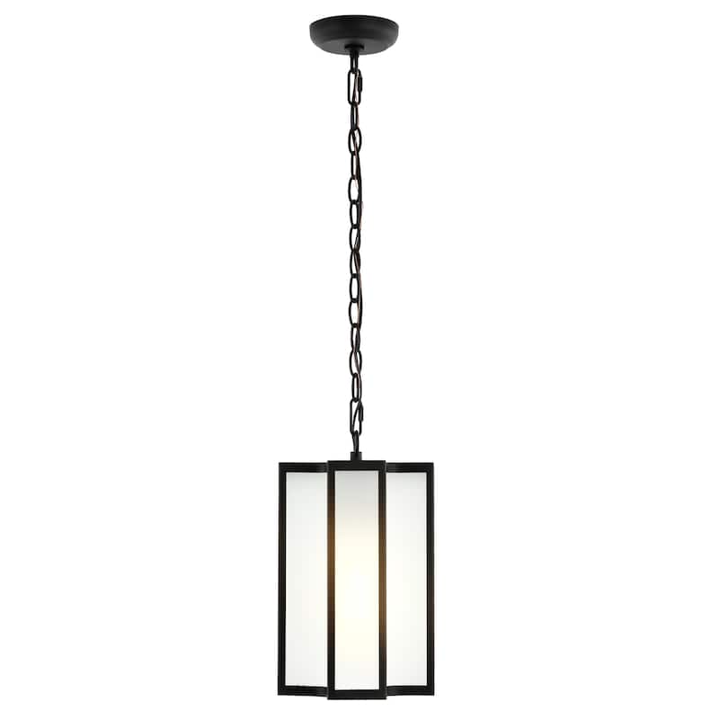SAFAVIEH Lighting Noria 8" Outdoor Pendant - 8" W x 8" D x 17-89" H - 8Wx8Dx89H