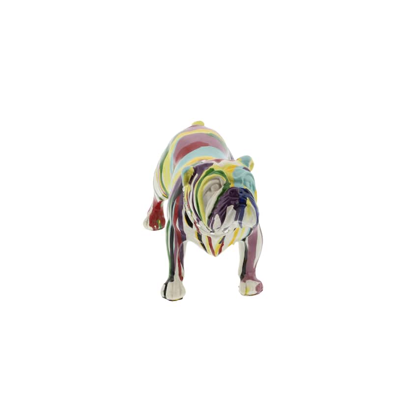 The Novogratz Multi Colored Polystone Various Animal Sculpture
