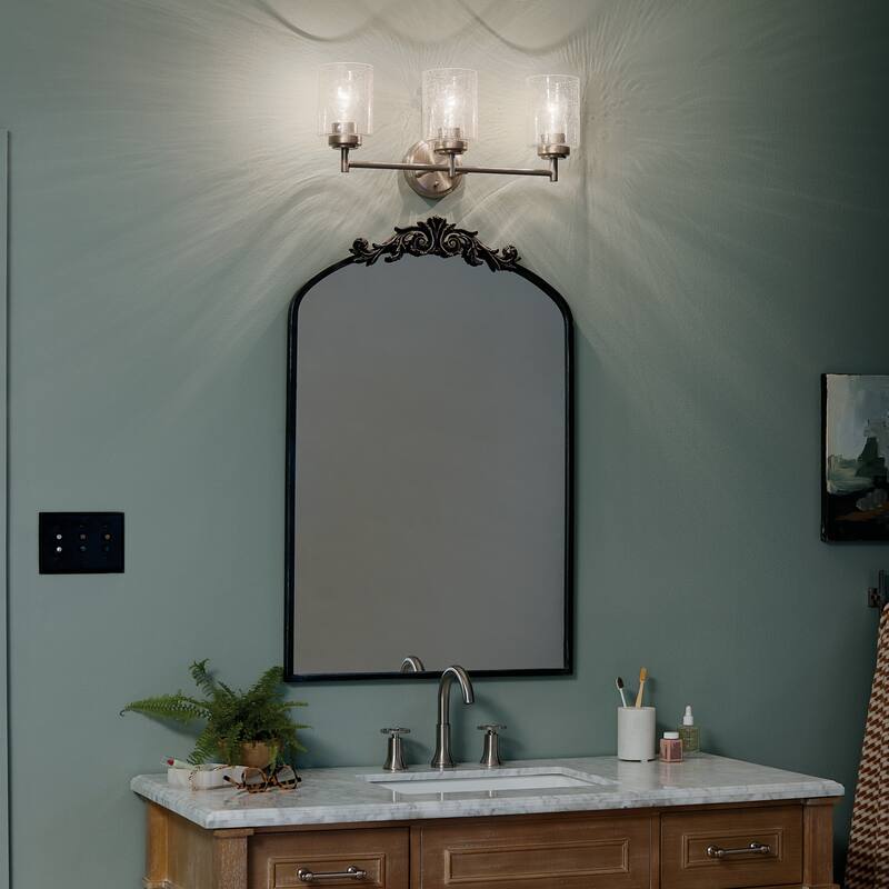 Kichler Lighting Winslow 3-light Brushed Nickel Bath Vanity Light