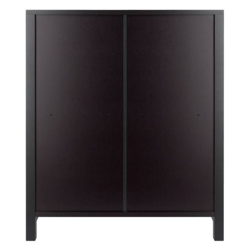 Terrace 2-Section Bookcase, Shelf, Espresso - 25.98 x 11.81 x 30 inches