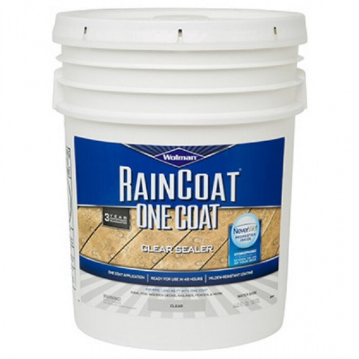 Shop Wolman 288345 Raincoat One Coat Clear Sealer Water Based 5