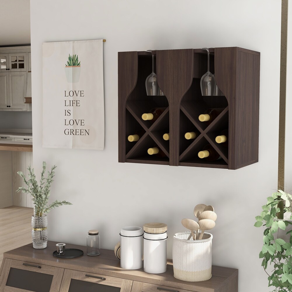 Buy Wall Mount Wine Racks Online at Overstock | Our Best ...