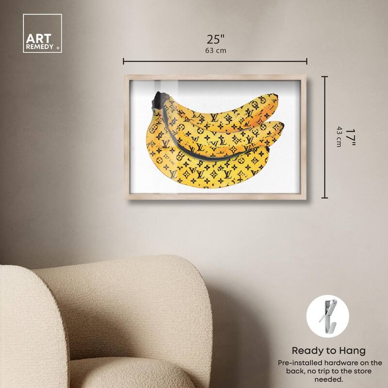 Fashion Bananas Shadowbox by Art Remedy