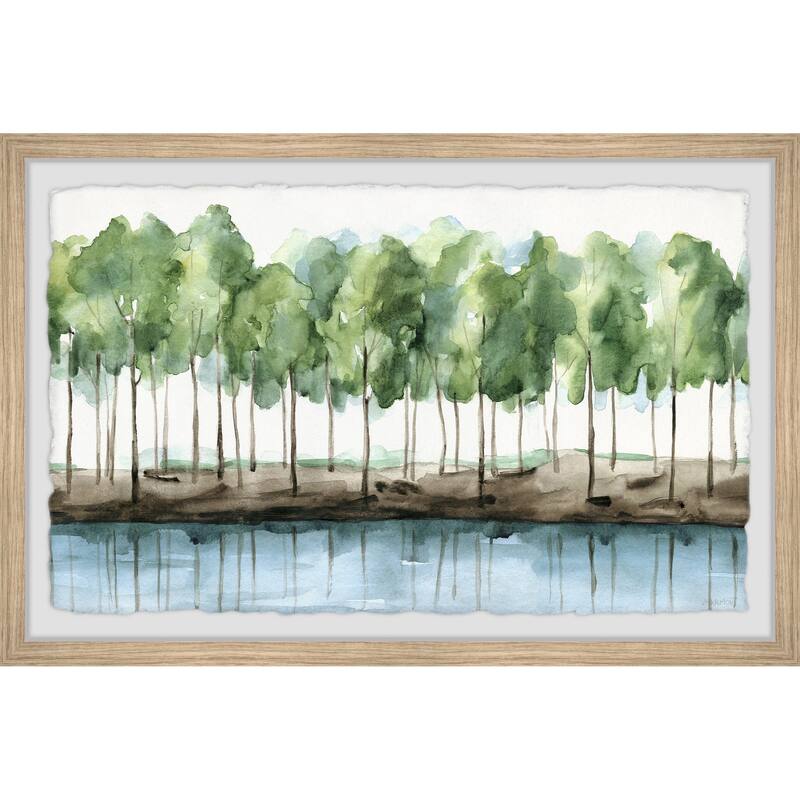 Let's Wander Framed Print