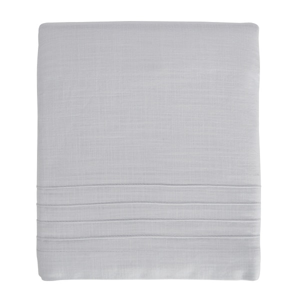 slide 2 of 5, Hello Spud Shore Lines Pin Tuck Crib Skirt - 51" x 26" +15" Drop