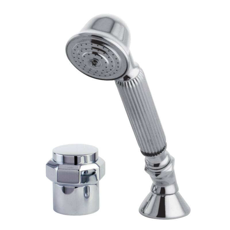 Deck Mount Hand Shower with Diverter for Roman Tub Faucet - Polished Chrome