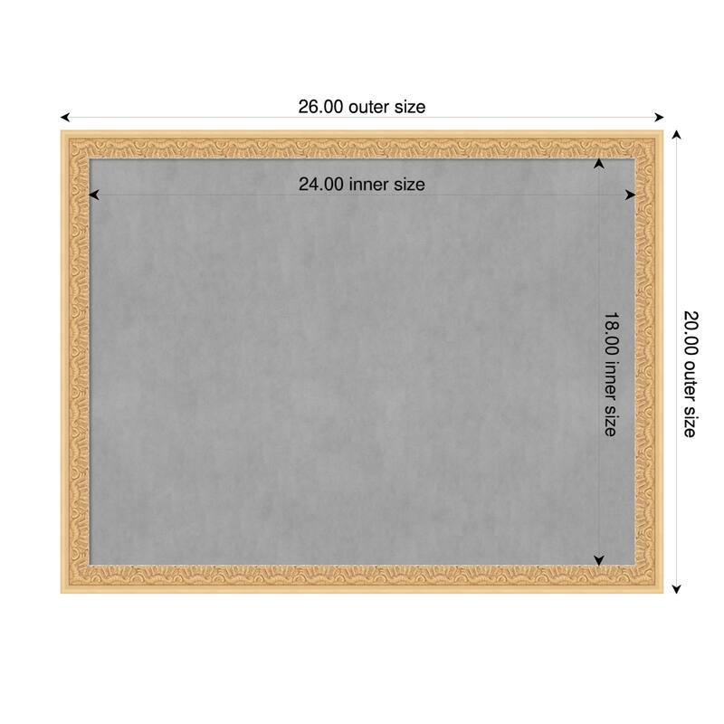 Amanti Art Bethany Black Framed - 26 x 20 in - Bethany Gold