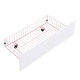 preview thumbnail 11 of 24, Convertible Twin XL to King Metal Twin Size House Platform Bed
