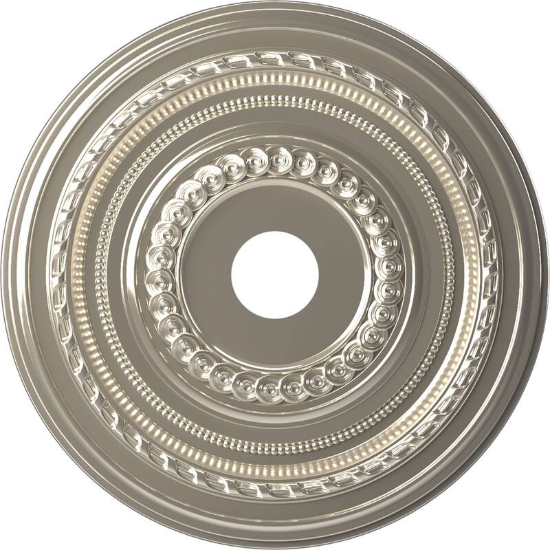 3 1/2" Inside Diameter - Cole Thermoformed PVC Ceiling Medallion