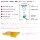 preview thumbnail 11 of 9, Transolid 15-in x 15-in x 9-in Undermount Stainless Kitchen/Bar Sink, SinkPocket, Grid, Strainer - 15-in x 15-in x 9-in