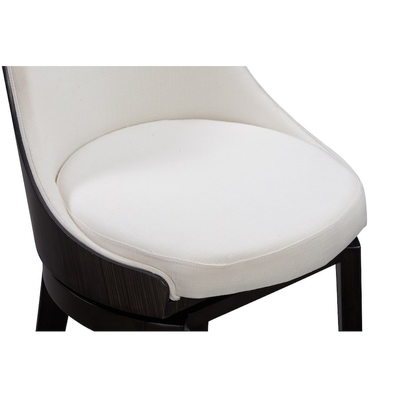 Orleans Swivel Low Back Dining Chairs - Set of 2