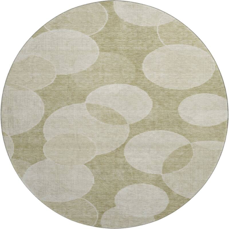 Premium Washable Super Soft Contemporary Bubbles Mayfield Rug