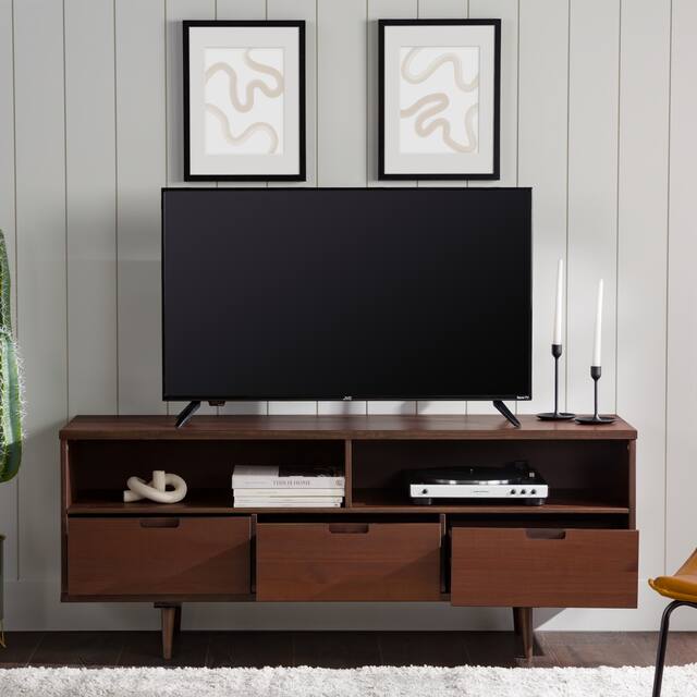 Carson Carrington Alby 58inch Midcentury TV Console Overstock