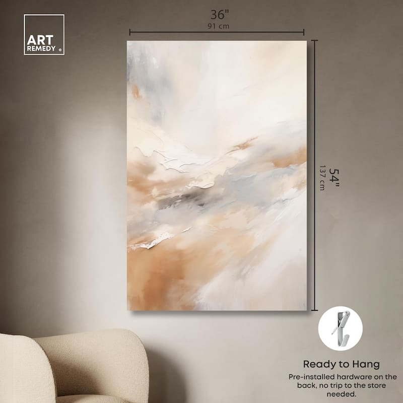 Veiled in Mist II Canvas by Art Remedy, Gallery Wrapped