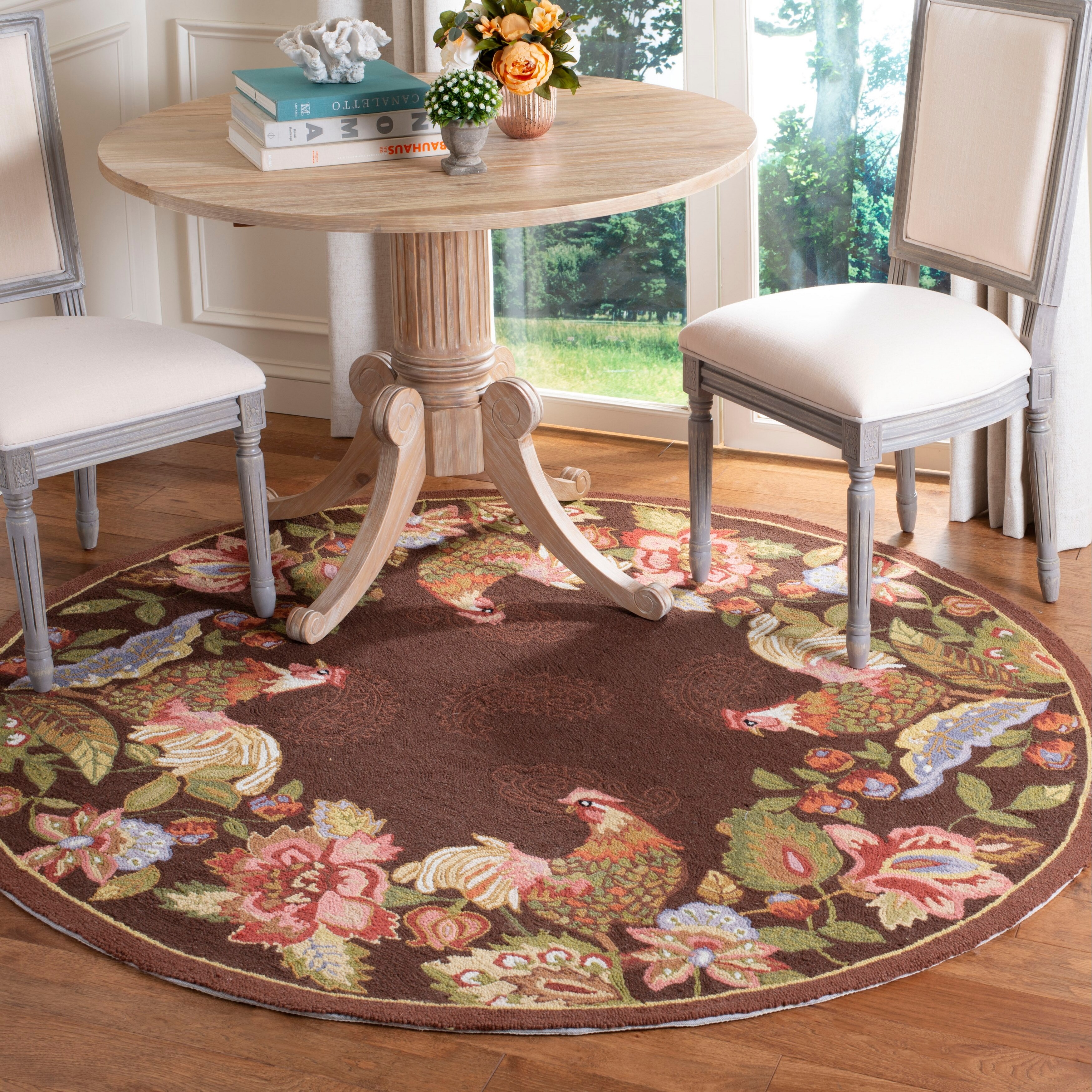 Shop Safavieh Hand Hooked Chelsea Symone Country Oriental Wool Rug On Sale Overstock 7658671