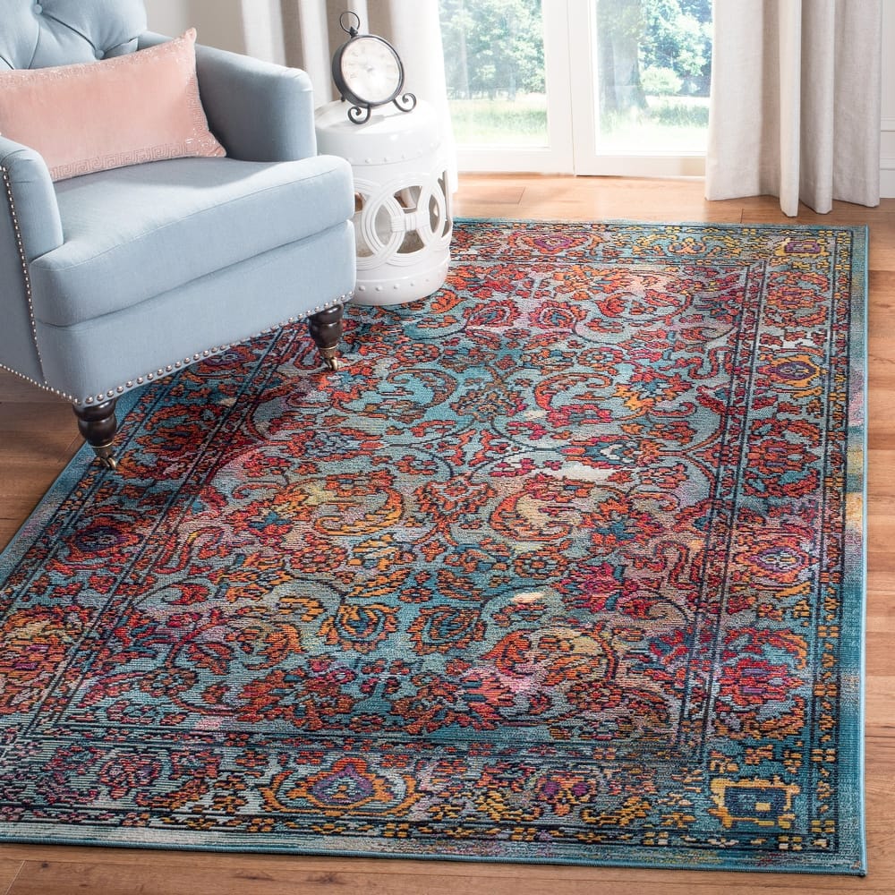 SAFAVIEH Crystal Liljana Vintage Boho Oriental Rug
