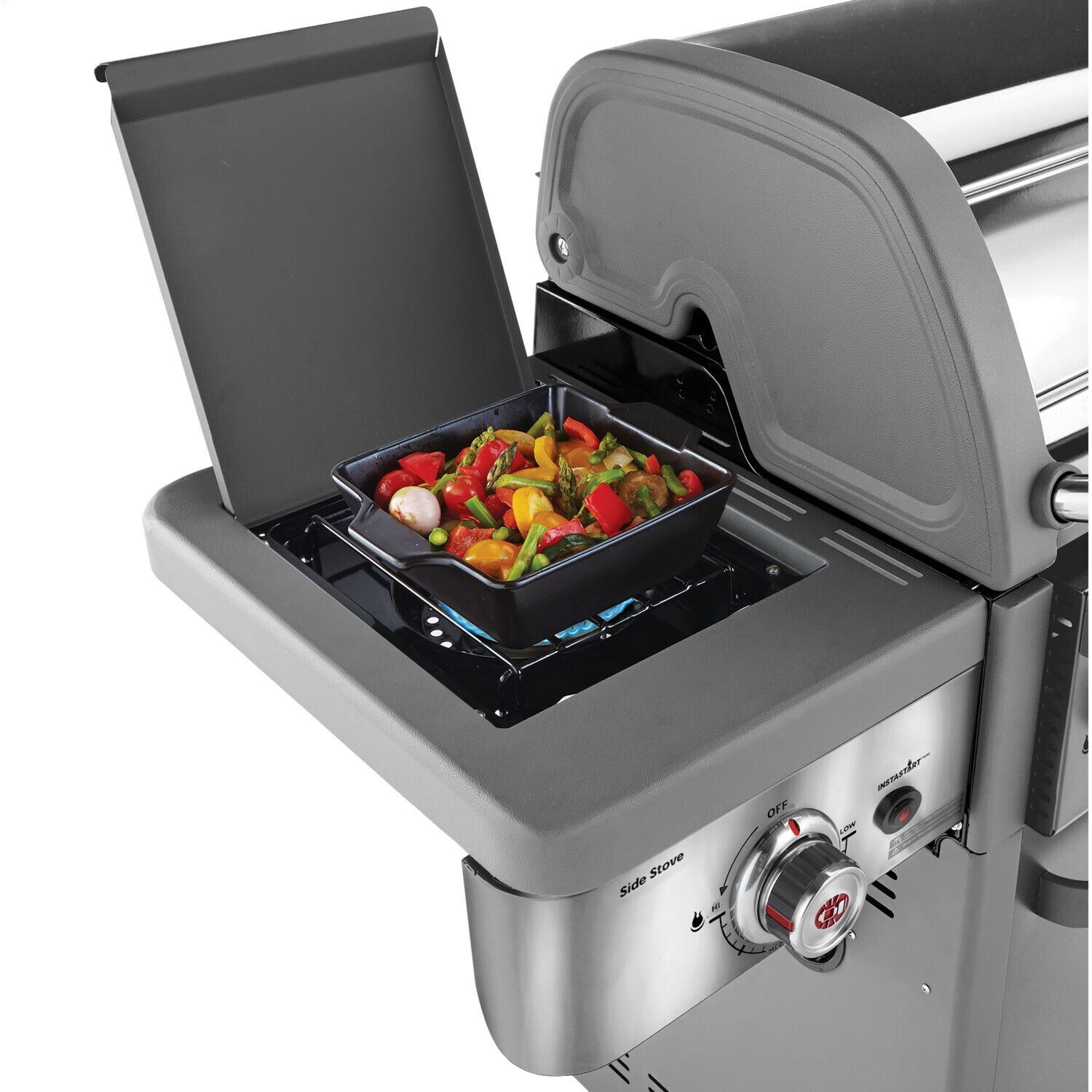 Coleman Revolution 4-Burner Gas BBQ Grill w/ Side Burner