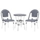 preview thumbnail 10 of 26, SAFAVIEH Outdoor Living California 3 Piece Bistro Set