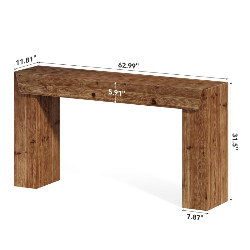 Solid Wood Console Table