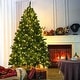 preview thumbnail 4 of 16, 5/ 6/ 7-foot PVC Artificial Holiday Christmas Tree with LED Lights for Home, Office,Party Decoration 7 Foot