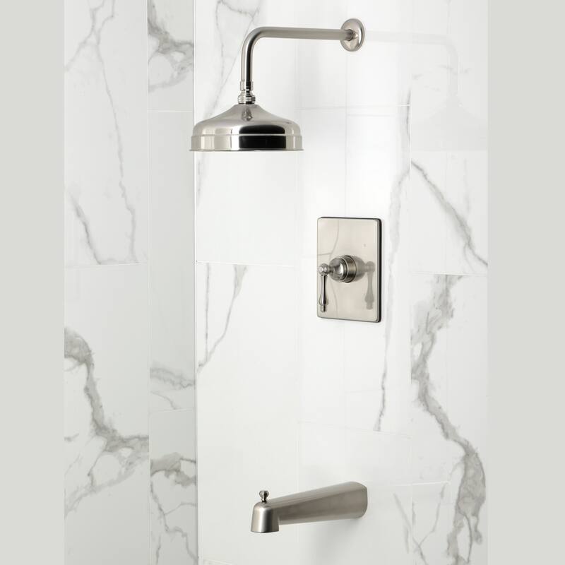 Kingston Brass Single-Handle Pressure Balanced Tub and Shower Faucet