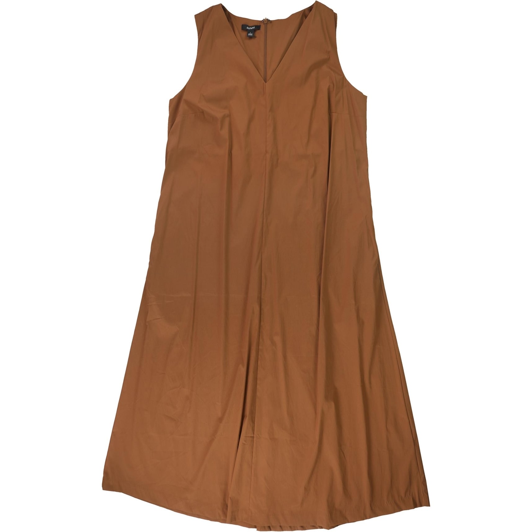 Alfani Womens Solid Midi Dress - Overstock - 41849568