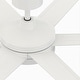 preview thumbnail 3 of 16, Fanimation Brawn 64 inch Indoor/Outdoor Smart Ceiling Fan with LED CCT Select Light Kit and Remote - Matte White